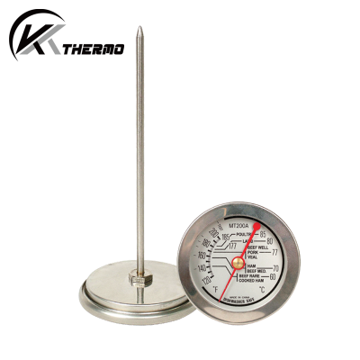 New Bimetal bbq instant read meat thermometer 2.5" dial