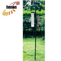 Garden Thermometer with Rain Gauge & Wind Vane