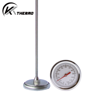 Garden agricultural long probe compost thermometer